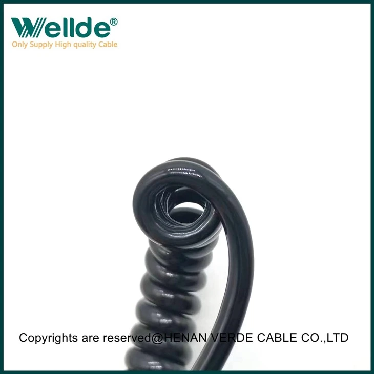 3core 1.5mm Spiral Cable