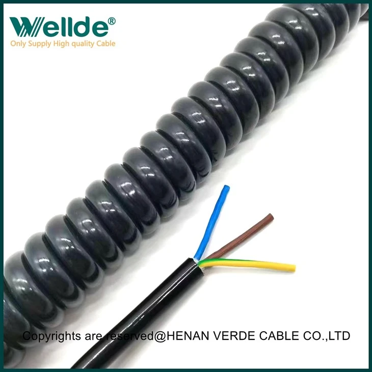 3core 1.5mm Spiral Cable
