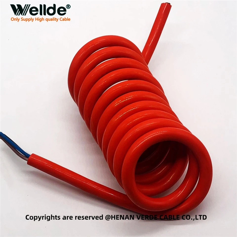 Industrial-Grade Compact Spiral Cable